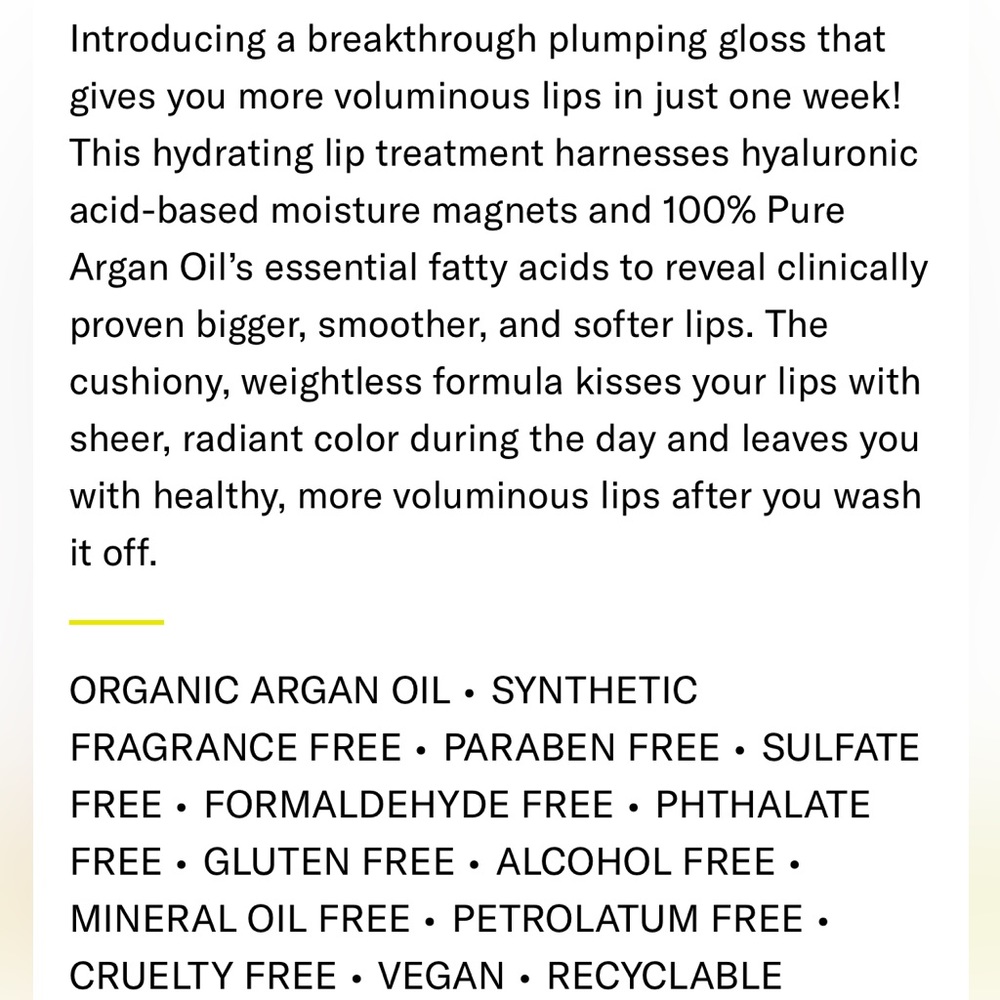Josie Maran Argan Lip Gloss - Picture 7 of 8